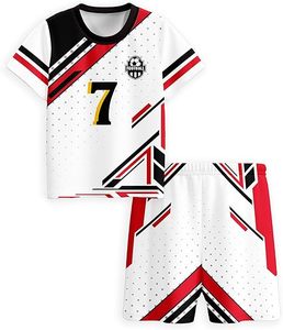 Camiseta de Fútbol para Niños, Uniformes de Entrenamiento Deportivo para Niños y Niñas, Uniformes Deportivos Juveniles - Product Image 1