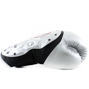 Gants de boxe en cuir PU avec fermeture à tirette, logo personnalisé disponible, respirants, imperméables, unisexes, pour compétition professionnelle - Product Image 3