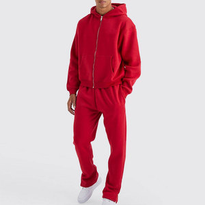 Chándal Deportivo Personalizado ODM para Hombre, Estilo Urbano, Holgado, con Capucha y Cierre, Manga Larga, para Gimnasio, Running y Jogging - Product Image 5