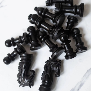 ILAHI's Eco-Friendly Rustic Polished Rectangle <b>Chess</b> <b>Board</b> Game 100% Handmade Pure Wood Animal/Love Style Customized Size <b>Chess</b> - Product Image 1