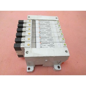 6 électrovannes pneumatiques SMC VQ2201Y-5 - Équipements et pièces semi-conductrices de confiance de la marque mondiale Legacy - Product Image 2