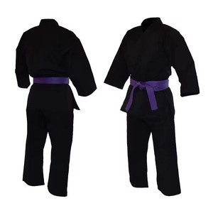 Kimono Harn Kids BJJ Gi en tissu perlé 100% coton 380g léger et durable avec ceinture blanche, logo sur le devant, approuvé par l'IBJJF - Product Image 5
