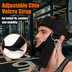 Arnés de Cuello Ajustable de Nailon con Anillas Metálicas y Mosquetones para Entrenamiento de Boxeo, Equipo de Protección Unisex para Adultos - Product Image 6