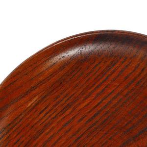 Plateau à pain en bois lisse pour la maison, ustensiles de cuisine, assiette à épices ronde - Product Image 5