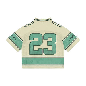 Maillot de football d'entraînement en tissu mesh pour adultes, respirant, haute qualité, sur mesure, séchage rapide - Product Image 3