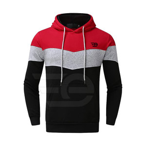 ชุดวอร์มมีฮู้ดสำหรับผู้ชาย ชุดกีฬาลำลอง ชุดออกกำลังกายกลางแจ้ง ทรงเข้ารูป มีกระเป๋า ชุดกีฬาสวมใส่สบาย - Product Image 3