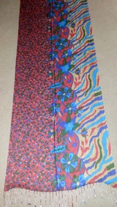 High Quality Rayon <b>Traditional</b> <b>Shawl</b> for Women Adult Spring Season - Product Image 5