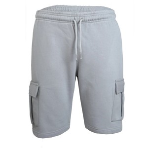 100% Cotton High Quality Knitted French Terry Sweat Shorts Custom Drawstring Luxury Cotton Fleece Cargo Shorts Men - Product Image 1
