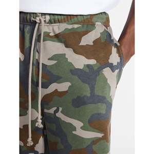 Pantalon de survêtement d'hiver pour femme, imprimé camouflage, taille mi-haute, cordon de serrage, coupe ample, 100% coton, jambe large, fabricant sur mesure, faible MOQ - Product Image 5