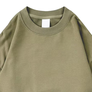 Sweat-shirts à capuche respirants pour hommes, col rond, teinture unie, impression par transfert thermique, vente en gros pour la saison hivernale 2026 - Product Image 2