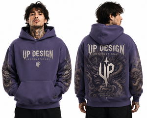 เสื้อฮู้ดดี้ผู้ชายสำหรับฤดูหนาว ผ้าฝ้าย 100% หนานุ่ม ทรงปกติ สไตล์สตรีทแวร์ รับผลิตแบบ OEM ODM คุณภาพสูง ระบายอากาศได้ดี - Product Image 1