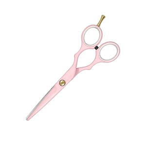 Tijeras de Peluquería para Diestros de 5.5 Pulgadas, de Acero Inoxidable, con Cuchillas Afiladas y Duraderas, Mango Largo y Diseño Ligero - Product Image 6