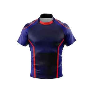 Maillot de football américain unisexe imprimé par sublimation, coupe ajustée, 100 % polyester, personnalisable avec le nom de l'équipe - Product Image 5