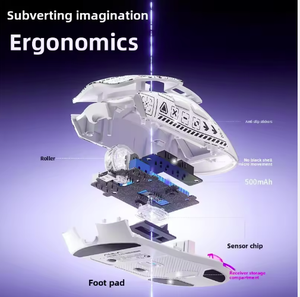 AULA SC525 Wireless Optical Sensor <b>Mouse</b>-Lightweight & Portable Long Lifespan for Computers Business & Gaming - Product Image 4
