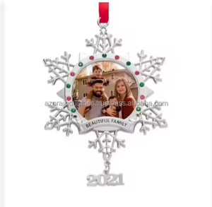 Marcapáginas de Metal Hechos a Mano con Diseño de Coronas y Copos de Nieve, Papelería Moderna y Ecológica para Fiestas Navideñas, Regalo para Niños - Product Image 1