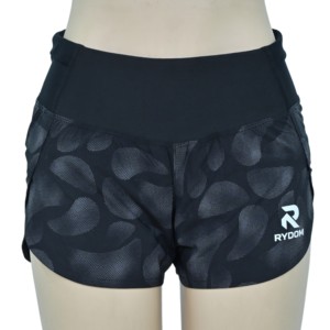 Shorts Bermuda Transpirables y Ecológicos con Logotipo Personalizado al por Mayor, Compresión, Levanta Glúteos, Bolsillo Trasero, para Fitness, Gimnasio, Running y Entrenamiento - Product Image 5