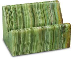 Expositor de Tarjetas de Visita de Ónix, Soporte de Lujo para Tarjetas de Piedra, Exhibición de Escritorio para Oficina, Recepción, Hotel, Mostrador, Promoción - Product Image 1