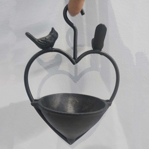 ที่ให้อาหารนกแบบแขวนโลหะสำหรับตกแต่งสวน บ้าน และลานบ้าน - Product Image 3