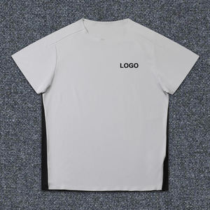 Camiseta Deportiva Personalizada de Secado Rápido, Transpirable y Refrescante para Verano, Maratón, Gimnasio, Fitness, Ligera, Sin Costuras, Cuello Redondo para Hombre - Product Image 1