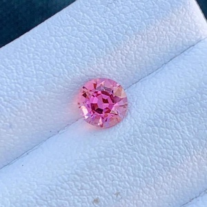 Turmalina Rosa, Gema Natural del Valle de Kunar, Corte Cojín, Piedra de Joyería Facetada Suelta para Anillo o Colgante - Product Image 1