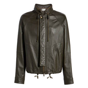 Chaqueta de Cuero para Hombre, Último Modelo, al por Mayor, Resistente al Viento, Chaqueta de Cuero para Hombre Más Vendida, Chaqueta de Cuero Impermeable para Hombre - Product Image 1