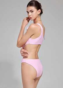 Conjunto de Falda Transparente Santorini Sculpt Monokini |   Body de un solo hombro con aberturas florales |   Traje de Baño de Una Pieza de Malla Rosa de Lujo - Product Image 5