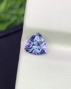 Natural Blue Tanzanite Trillion Cut Gemstone Loose Stone <b>for</b> Jewelry Making From ZUBEDA GEMS and JEWELLRY Rajasthan India - Product Image 2