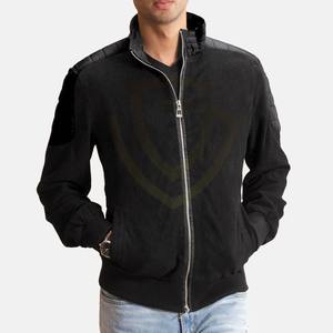 Chaqueta de Gamuza para Hombre, Estilo Casual Urbano, Colección de Invierno de Alta Calidad, Forro Polar Interior, Chaqueta de Cuero con Cierre - Product Image 3