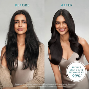 Après-shampoing anti-frisottis formule naturelle pour cheveux : lissage, hydratation, nutrition, bien-être du cuir chevelu, solution texturisante hydratante - Product Image 3