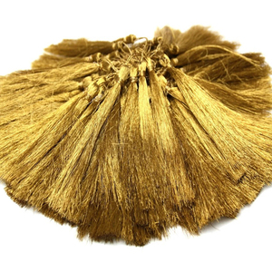 Top Quality Custom Pieces Bulk Lot Metallic Gold <b>Silver</b> Tassels with <b>Silver</b> Thread Choose Your Color Made in Pakistan Tassel - Product Image 4