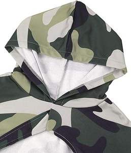Latest Design Camouflage Crop Top Shrug Ladies <b>Hoodie</b> Yoga Exercise <b>Workout</b> Mesh Cropped Camo Winter Teens <b>Hoody</b> Breathable - Product Image 2