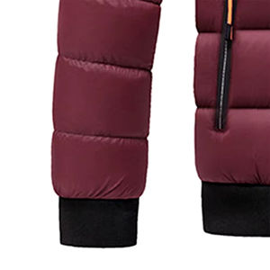 Veste matelassée pour homme à col montant, personnalisable avec logo, imperméable, pour usage extérieur, haute qualité, sur mesure - Product Image 5