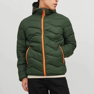 2026 New Arrival Men's Custom Designed Puffer <b>Jacket</b> High Quality <b>Waterproof</b> Material Long Casual Zipper Breathable Reversible - Product Image 2