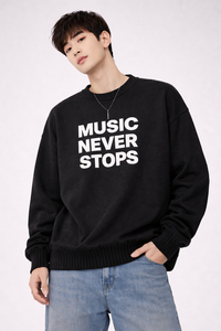 Pull en tricot épais unisexe surdimensionné, impression/logo personnalisé, jacquard, col rond, tricot d'automne, 100% acrylique, ODM, à carreaux - Product Image 5