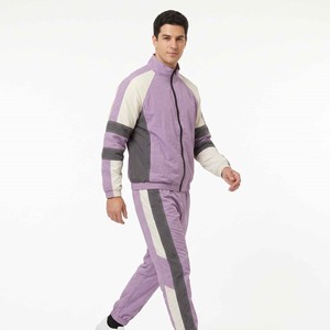 Windbreaker Tracksuit Pants and <b>Jacket</b> 100% Nylon Men Zip up Two Piece Wind Break Sweat Suit for Men's - Product Image 3