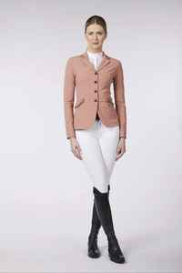 Veste de concours d'équitation avec manches longues contrastées, nouveau design, veste légère pour l'équitation - Product Image 3