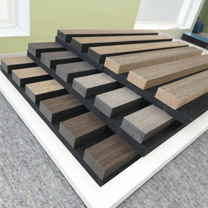 Panneaux acoustiques hexagonaux en bois ultra-épais professionnels pour bureaux modernes, hôtels, insonorisation, décoration murale, chambres, entrepôts - Product Image 1