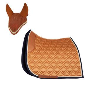 Euro Cavall Industries 2026 - Almohadilla de Montar Ecológica con Forro de Bambú, Satén, Comodidad, Durabilidad, para Salto, Entrenamiento Deportivo y Competición - Product Image 1