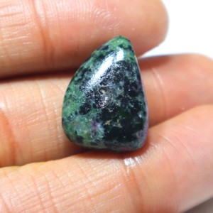 Cabujón de Zoisita Rubí Natural Tallado, Gema de Rubí Tallada a Mano, Piedra Suelta Lisa, Proveedor Mayorista para Joyería - Product Image 3