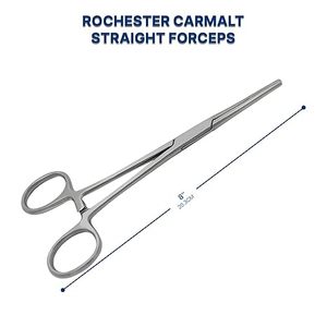 Pince hémostatique chirurgicale Rochester Carmalt Angiotribe de qualité supérieure, outil de serrage durable à verrouillage, certifiée STML Classe I - Product Image 5