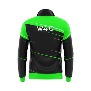 Chaqueta Bomber Formal Unisex W4G con Logotipo Personalizado, Ecológica, Resistente al Viento, Transpirable, con Cierre Completo y Forro Polar - Product Image 3