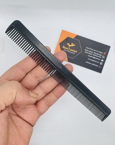Peine Profesional de Plástico para Barbería, 7-1/2 Pulgadas, Ligeramente Cónico, Flexible, Duradero, Cómodo, para Todo Tipo de Cabello, Uso en Salón - Product Image 5