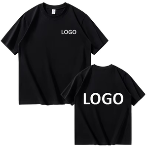 เสื้อยืดคอตตอนผสมผ้าถัก แขนสั้น คอกลม ทรงปกติ สำหรับผู้ชายและผู้หญิง สกรีนโลโก้ได้ ขายส่งจำนวนมาก - Product Image 3