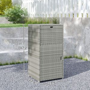 Portasciugamani Autoportante in Ferro Grigio con Cassetto e Armadietto per Casa, Hotel, Villa, Camera da Letto - Product Image 3