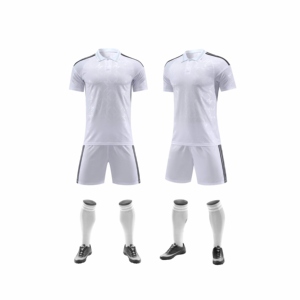 Ensemble d'uniformes de football américain pour hommes, maillot à manches courtes orange et blanc, pantalon, tissu respirant, impression sublimée, toutes saisons - Product Image 3