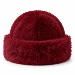 Gorros de invierno de imitación de piel de visón de alta textura, cálidos y gruesos, estilo mongol, a la moda, para mujer, venta al por mayor - Product Image 2