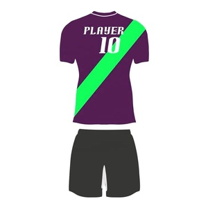 ชุดเสื้อฟุตบอลผู้ชายแบบใหม่ทันสมัย พิมพ์ลายด้วยเทคนิค Heat-Transfer พร้อมบริการสกรีนชื่อทีมตามสั่ง และบริการ OEM ผลิตจากวัสดุโพลีเอสเตอร์แท้ - Product Image 6