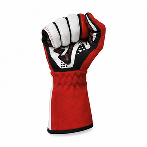 Guantes de Carreras para Hombre, Completos, Rojos, Blancos y Negros, de Poliéster y Algodón, Impermeables, Ligeros, Antideslizantes, con Cierre de Gancho y Bucle, para Invierno y Actividades al Aire Libre - Product Image 3