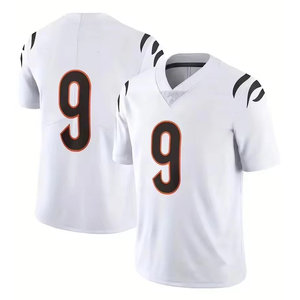 100% Polyester Blank Oversized football jersey uniform No <b>String</b> Heavyweight Unisex American Football jersey - Product Image 4