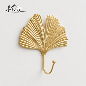 Brass Rose Flower Wall <b>Hook</b> Solid Brass <b>Decorative</b> <b>Coat</b> <b>Hook</b> Vintage Gold Finish Floral Robe <b>Hook</b> Entryway Bathroom Bedroom - Product Image 4